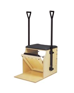 Peak Pilates Single Pedal Low Chair with Handles & Brackets