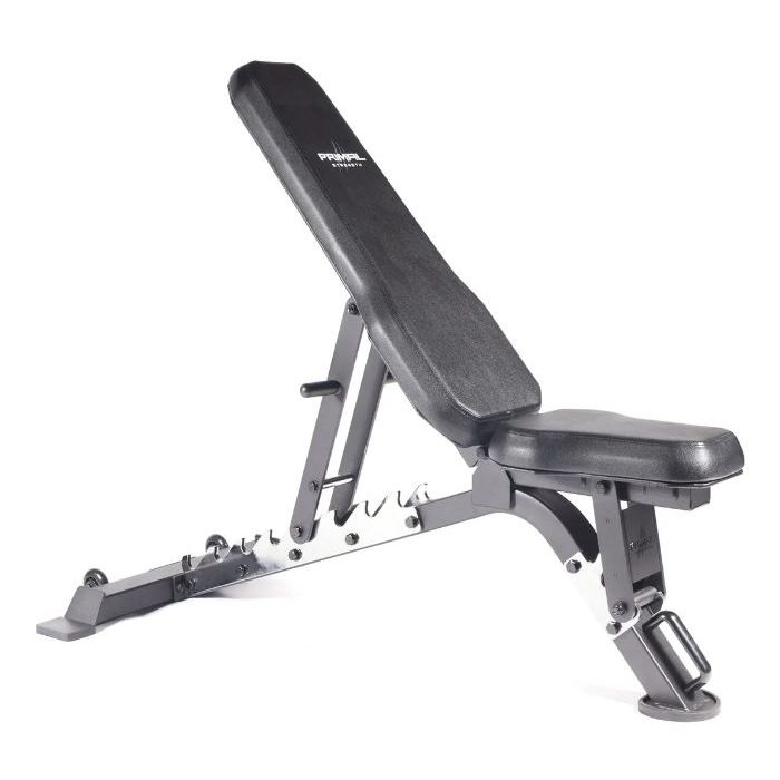 Primal Strength Commercial V2 FID Bench with Chrome Supports