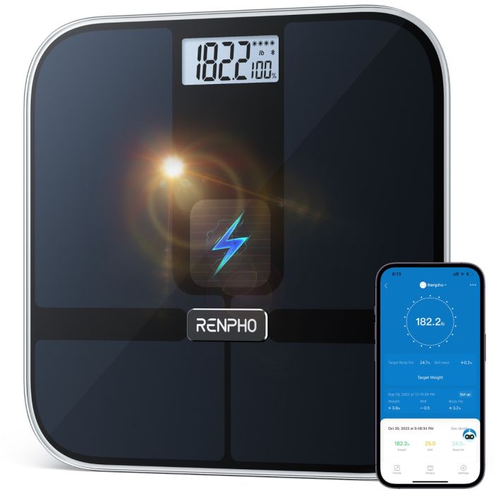RENPHO Elis Solar 2 - Smart Body Scale 