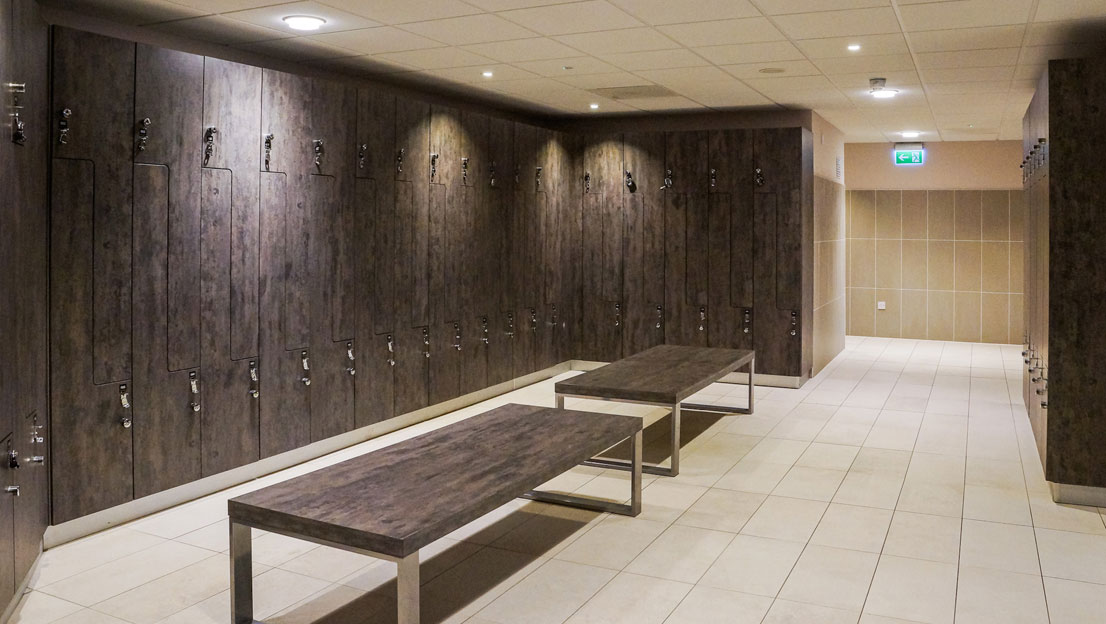 Ideal Gym Locker Room